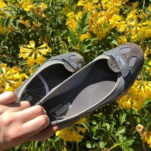 Gray Puma Flats